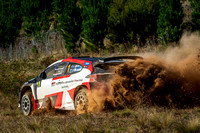 2 - Harry Bates and Coral Taylor in their Toyota GR Yaris AP4 at the IME Test Day - 8 Mar 2023