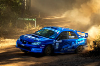 3 - Riley Walters and Andrew Crowley in their Subaru WRX (4WD) at the Rally of the Bay - 29 Jul 2023