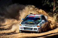 7 - Josh Redhead and Ray Winwood-Smith in their Mitsubishi Lancer GSR (4WD/4WD) at the Rally of the Bay - 29 Jul 2023