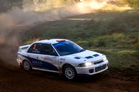 3 - Jody Mill  and Darkie Barr Smith  in their Mitsubishi Lancer Evo 2  (PN6, CRC4 ) at the Mitta Mountain Rally - 16 Mar 2024