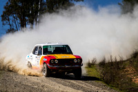 3 - Nathan Quinn and Ray Winwood-Smith in their Mazda RX2 (E) at the AMSAG Rosewood Rally - 3 September 2022